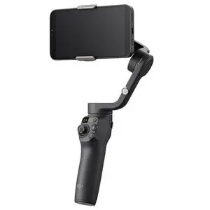 DJI Osmo Mobile 6, 3-Axis Phone Gimbal, Object Tracking, Built-in Extension Rod, Portable and Foldable, Android and iPhone Gimbal, Vlogging Stabilizer, YouTube TikTok Video, Platinum Gray
