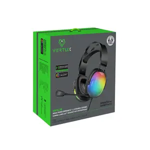 Sirius High Performance 7.1 Stereo Sound Gaming Lumiflux™ Headset With Microphone