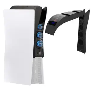 PS5 Dual Controller Charging Stand with Cooling Fan