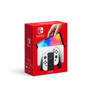Nintendo Switch OLED with White Joy-Con