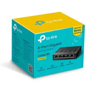 TP-Link 5-Port 10/100/1000Mbps Desktop Switch LS1005G