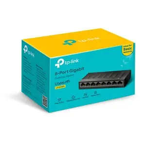 TP-Link 8-Port 10/100/1000Mbps Desktop Switch LS1008G