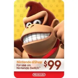 Nintendo eShop Gift Card $99.00