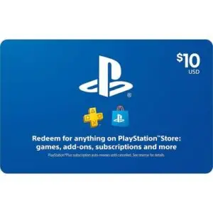 PlayStation Store Gift Card $10
