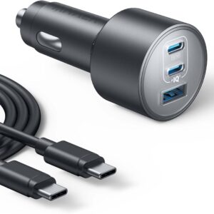 Anker Car Charger, 167.5W Max 3-Port Car Charger Adapter