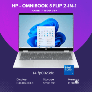 HP-OmniBook 5 Flip 2-in-1 16GB/512GB 14-fp0023dx