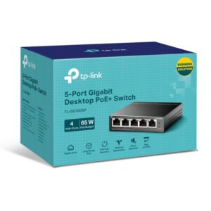 TP-Link TL-SG1005P |5-Port Gigabit Desktop Switch