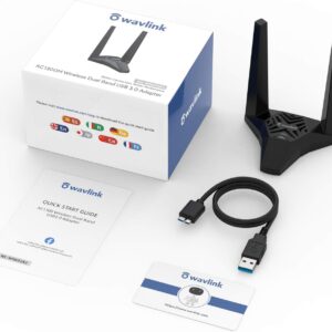 Wavlink USB 3.0 WiFi Adapter for PC AC1300 Dual Band