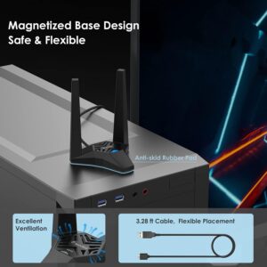 Wavlink USB 3.0 WiFi Adapter for PC AC1300 Dual Band