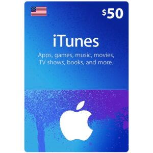 Apple iTunes Gift Card $50 (US) - Instant Delivery