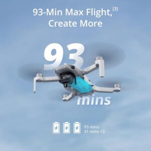 DJI Mini 4K Fly More Combo|Mini Drone with 4K UHD Camera