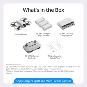 DJI Neo Fly More Combo|Mini Drone with 4K UHD Camera