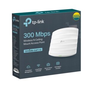 TP-Link EAP110 N300 Ceiling Mount Wireless Access Point
