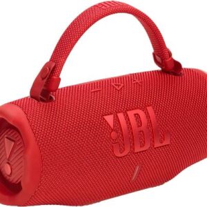 JBL Charge 6 - Portable Waterproof Bluetooth Speaker (Red)