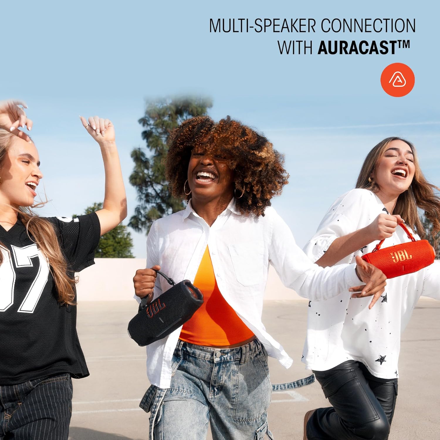 JBL Charge 6 - Portable Waterproof Bluetooth Speaker (Red) - Image 10