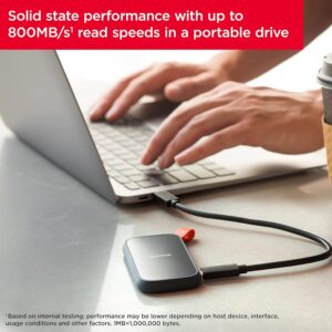 SanDisk 2TB Portable SSD - Up to 800MB/s