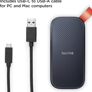 SanDisk 2TB Portable SSD - Up to 800MB/s