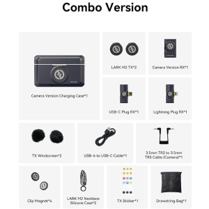 Hollyland LARK M2 Black Wireless Microphone