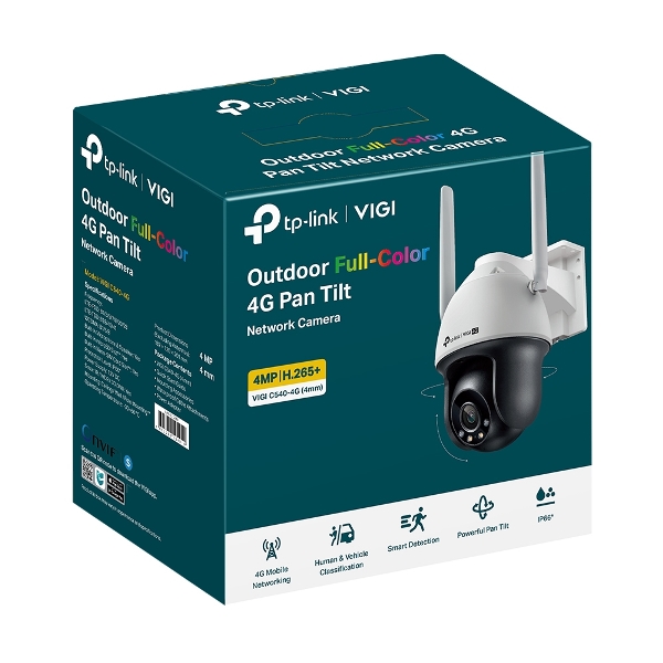 TP-LINK VIGI C540-4G 4MP Outdoor Full-Color Network Camera